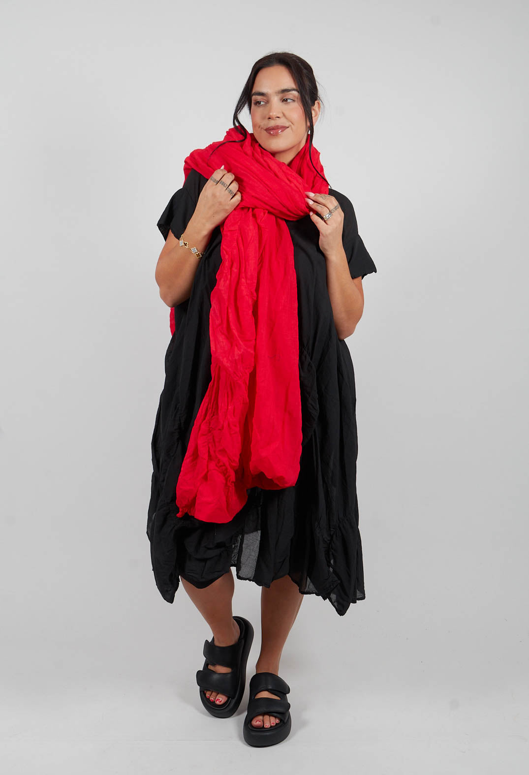 Oversized Scarf in Ketchup Cloud 1351406