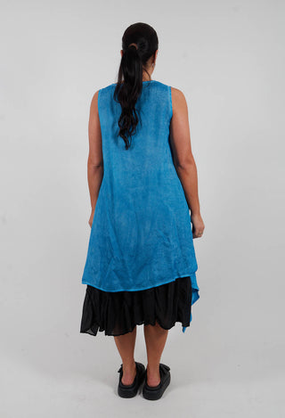 Tie Front Tunic in Ice Cloud - 1471908