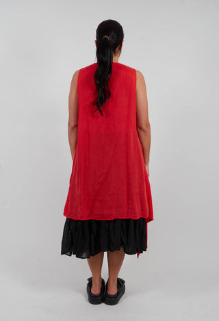 Tie Front Tunic in Pepper Cloud - 1471908