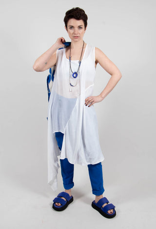 Tie Front Tunic in Paper - 1471908