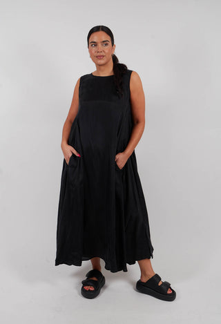 A-Line Dress in Black - 1470909