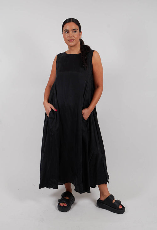 A-Line Dress in Black - 1470909