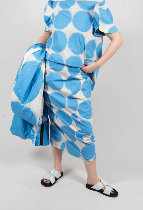 Slim Pull On Skirt in Ice Print - 1630306