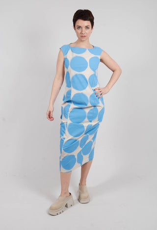 Slim Fit Midi Dress in Ice Print - 1630910