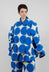 Double Breasted Jacket in Electric Print - 1631111