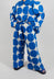 Wide Leg Trousers in Electric Print - 1630113