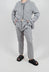 Straight Leg Linen Trousers in Amber Melange - 2020102