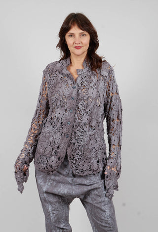 Lace Jacket in Amber Fog - 2091102