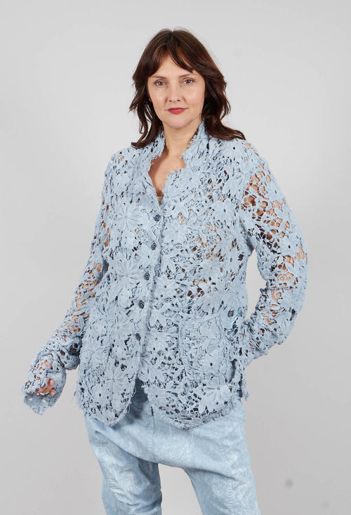Lace Jacket in Sky Fog - 2091102
