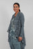 Lace Coat in Seaweed Fog - 2181104