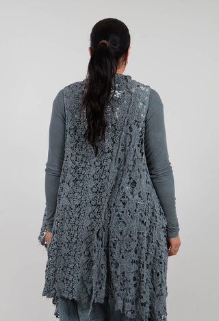 Lace Coat in Seaweed Fog - 2181104