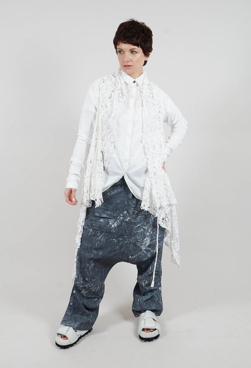 Lace Coat in Seafoam Fog - 2181104