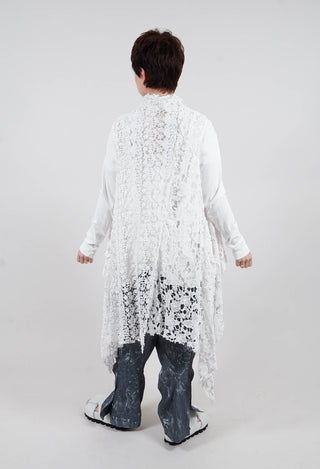 Lace Coat in Seafoam Fog - 2181104
