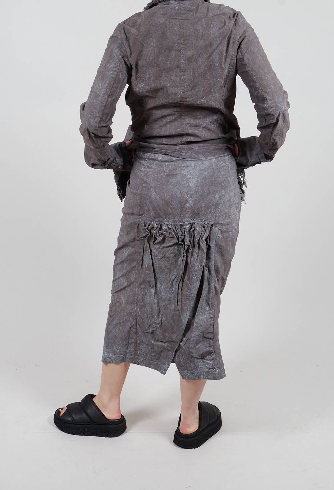 Pencil Skirt in Amber Fog - 2240303