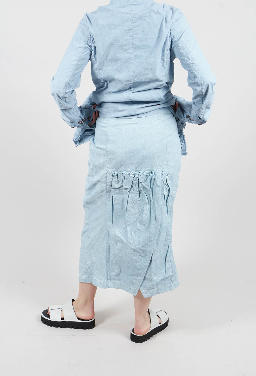 Pencil Skirt in Sky Fog - 2240303