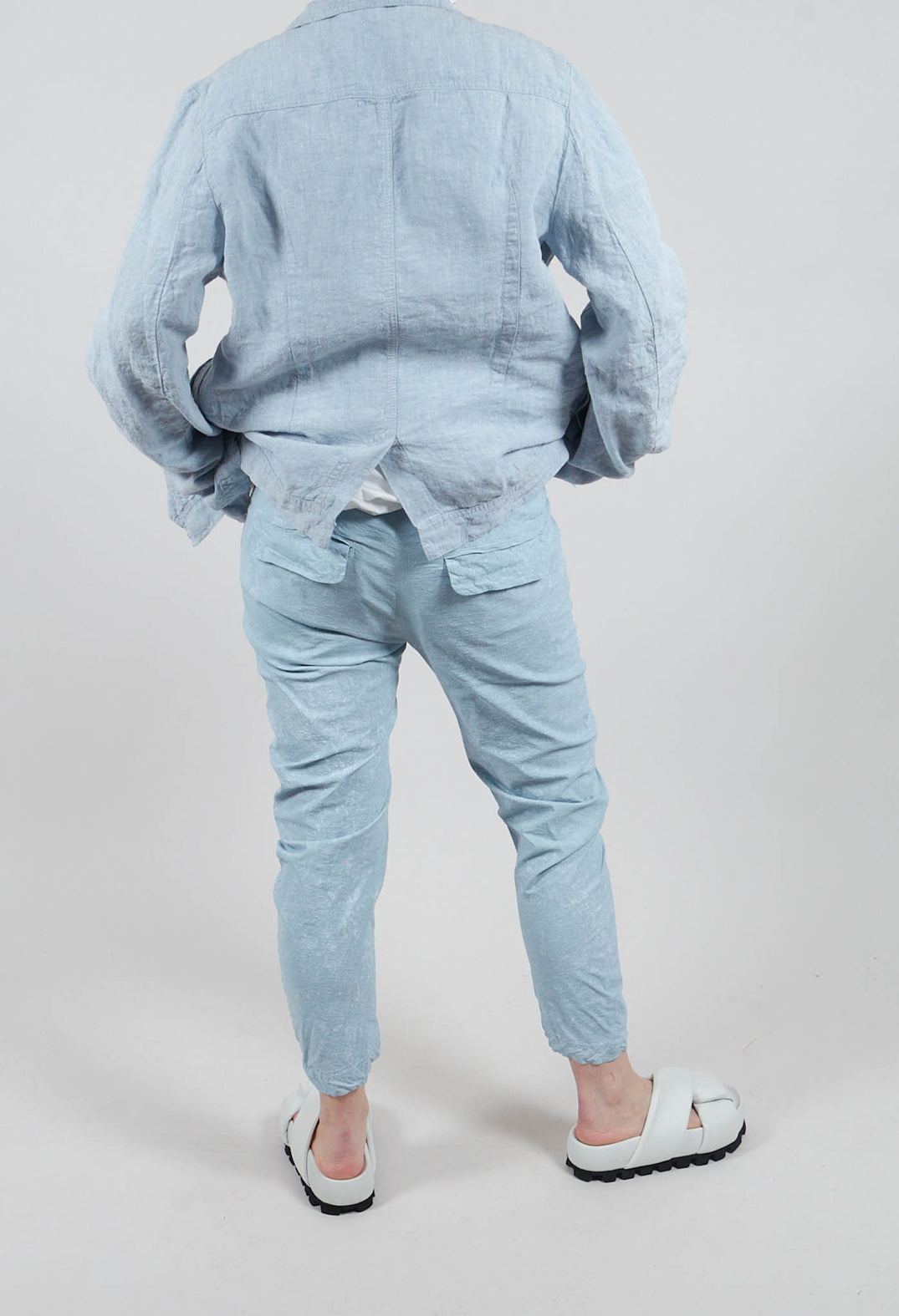 Skinny Fit Trousers in Sky Fog - 2240111