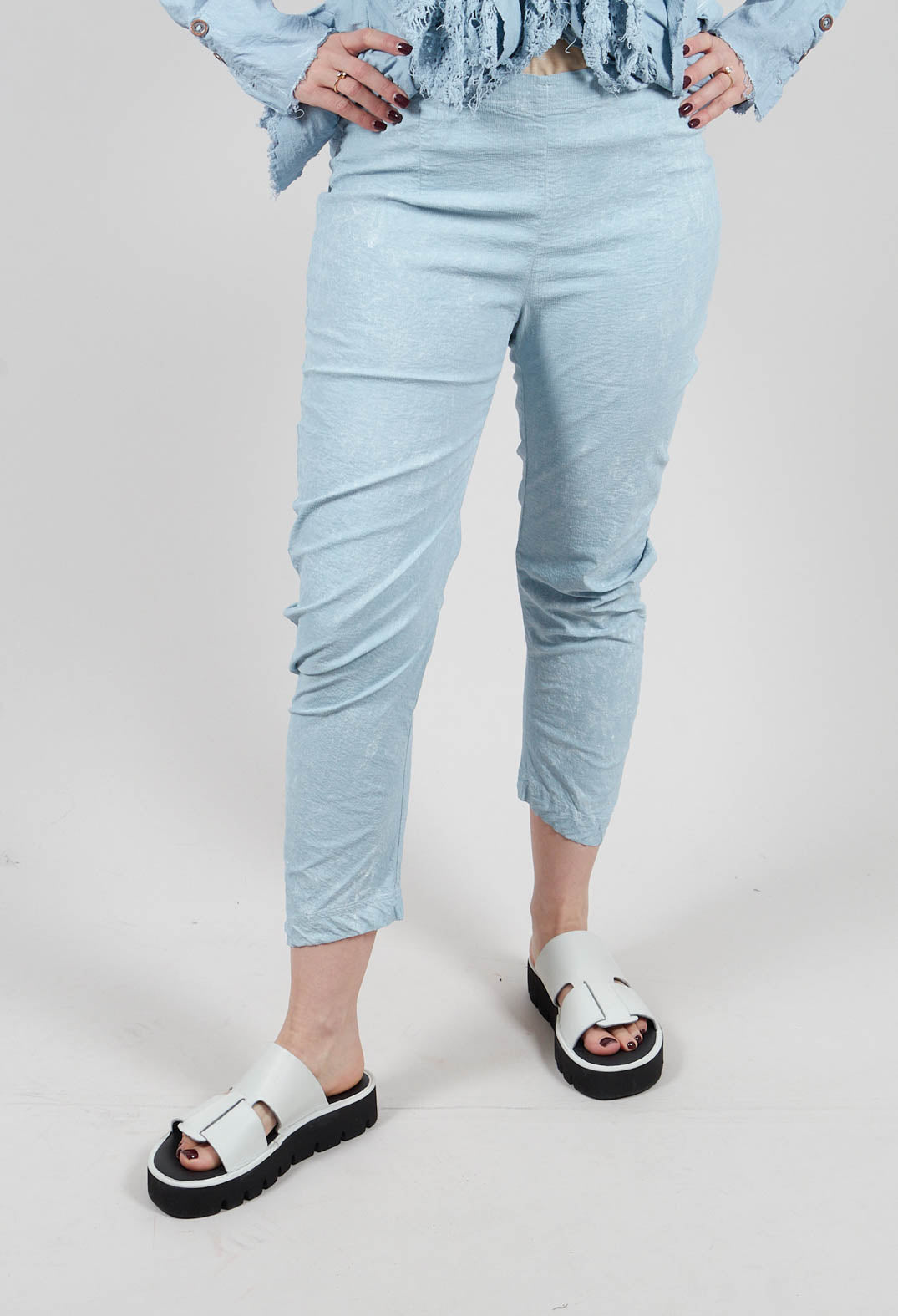 Skinny Fit Trousers in Sky Fog - 2240111