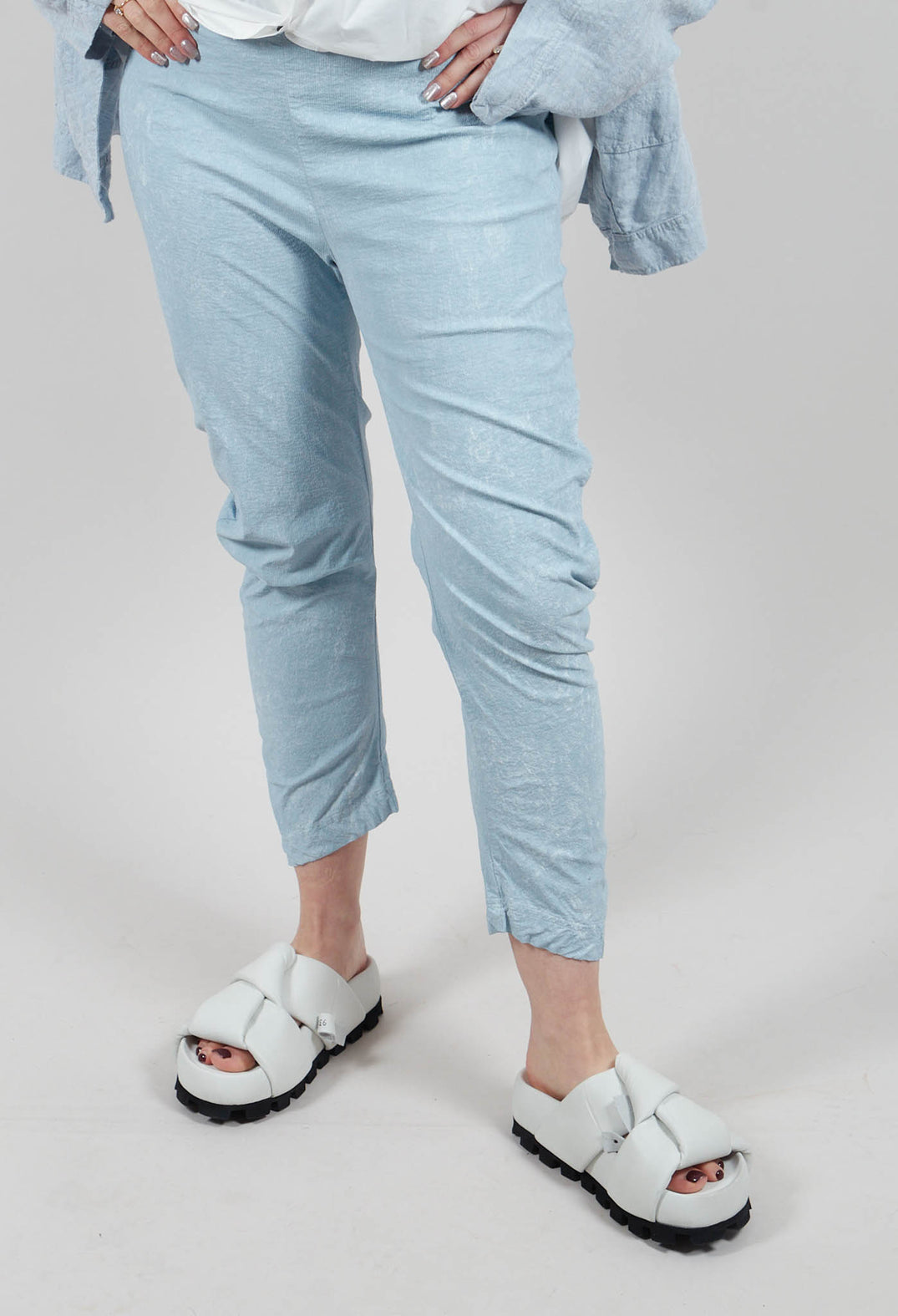 Skinny Fit Trousers in Sky Fog - 2240111