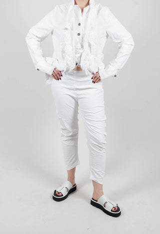 Skinny Fit Trousers in Seafoam Fog - 2240111
