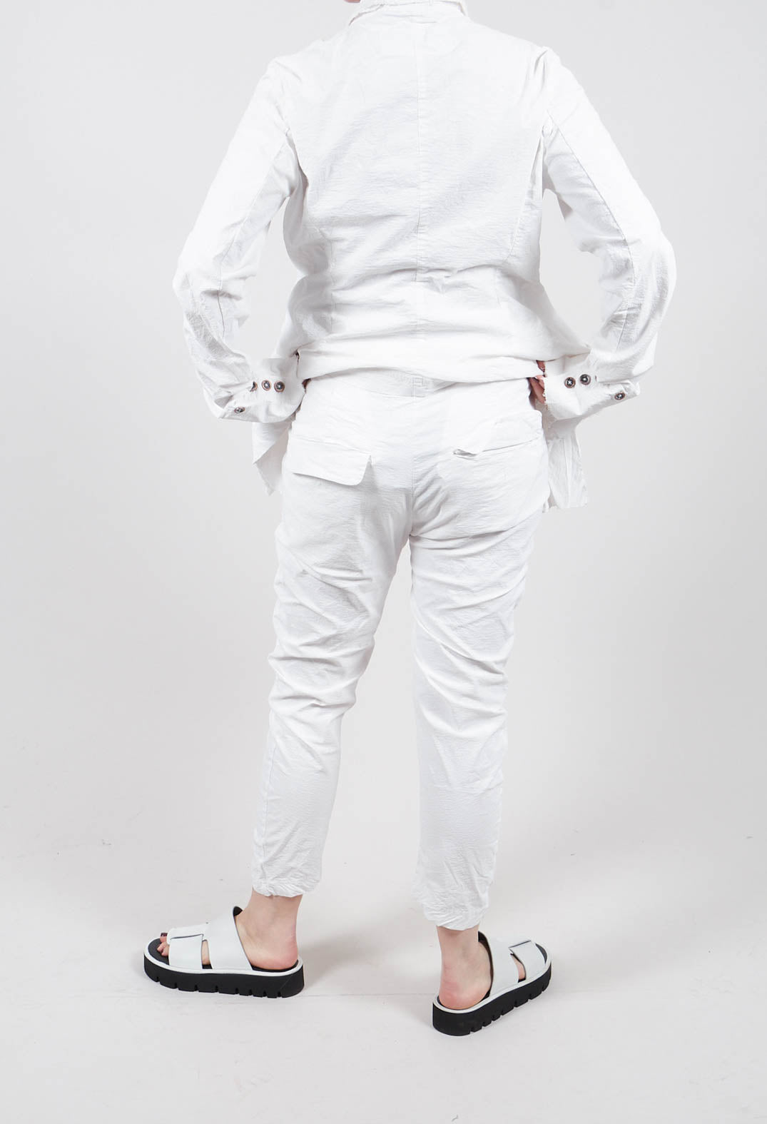 Skinny Fit Trousers in Seafoam Fog - 2240111