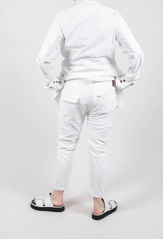 Skinny Fit Trousers in Seafoam Fog - 2240111