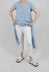 Skinny Fit Trousers in Seafoam Fog - 2240111