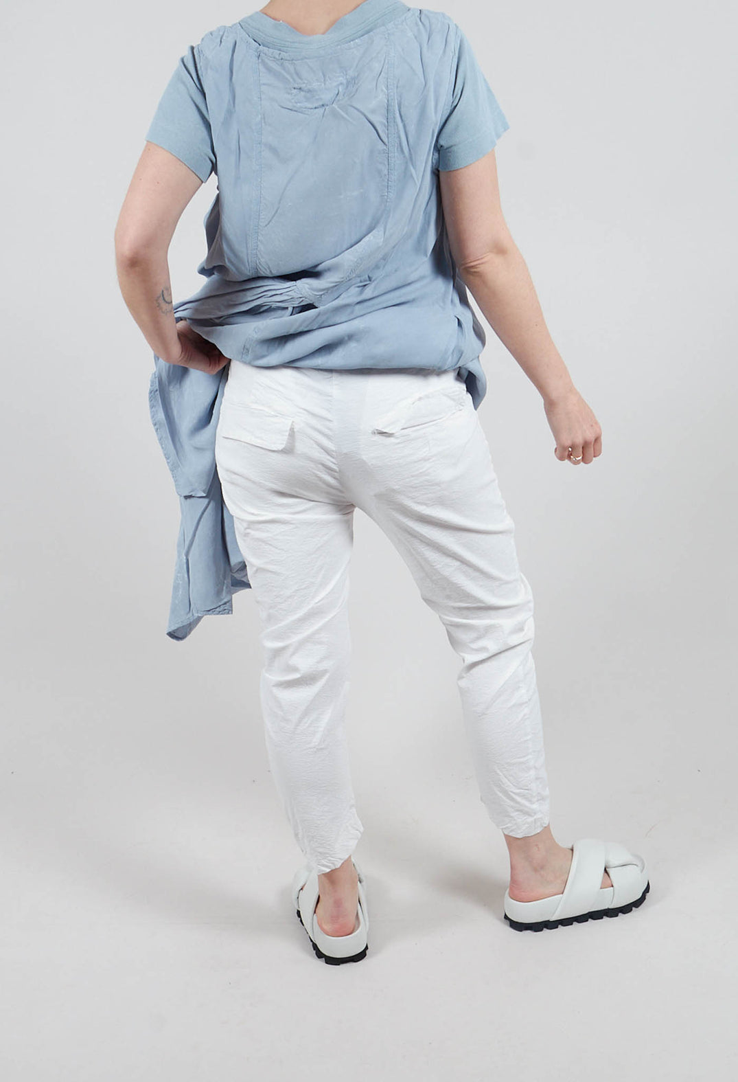 Skinny Fit Trousers in Seafoam Fog - 2240111
