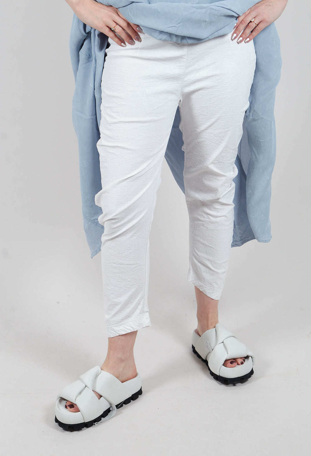 Skinny Fit Trousers in Seafoam Fog - 2240111
