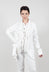 Jacket with Lace Ruffles in Seafoam Fog - 2241115