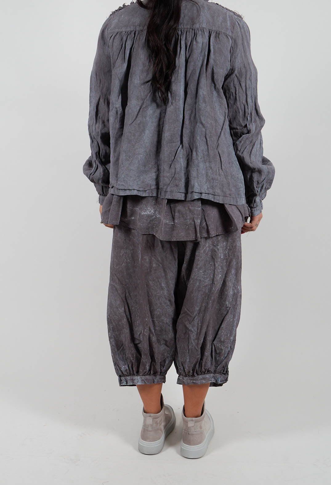 Balloon Trousers in Amber Fog - 2260101
