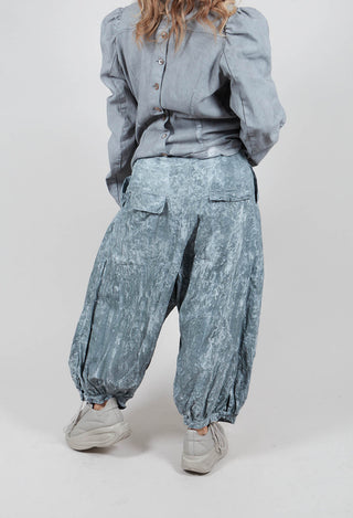 Balloon Trousers in Seaweed Fog - 2260101