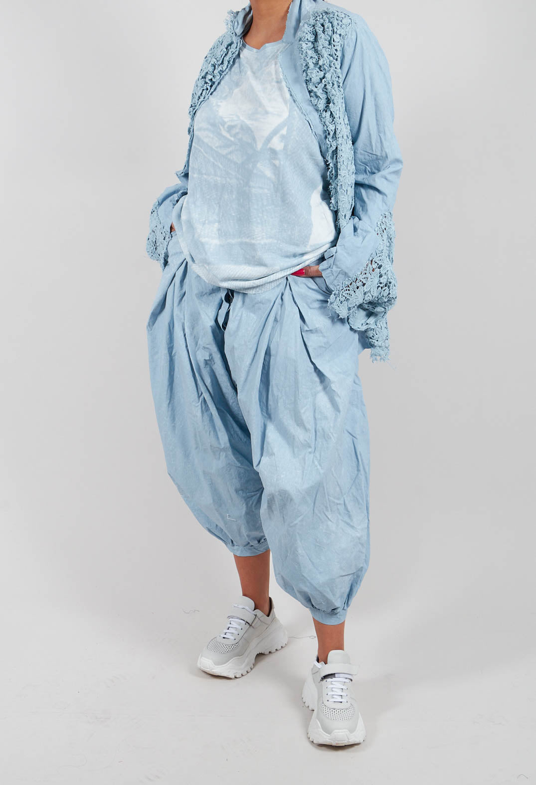 Balloon Trousers in Sky Fog - 2260101