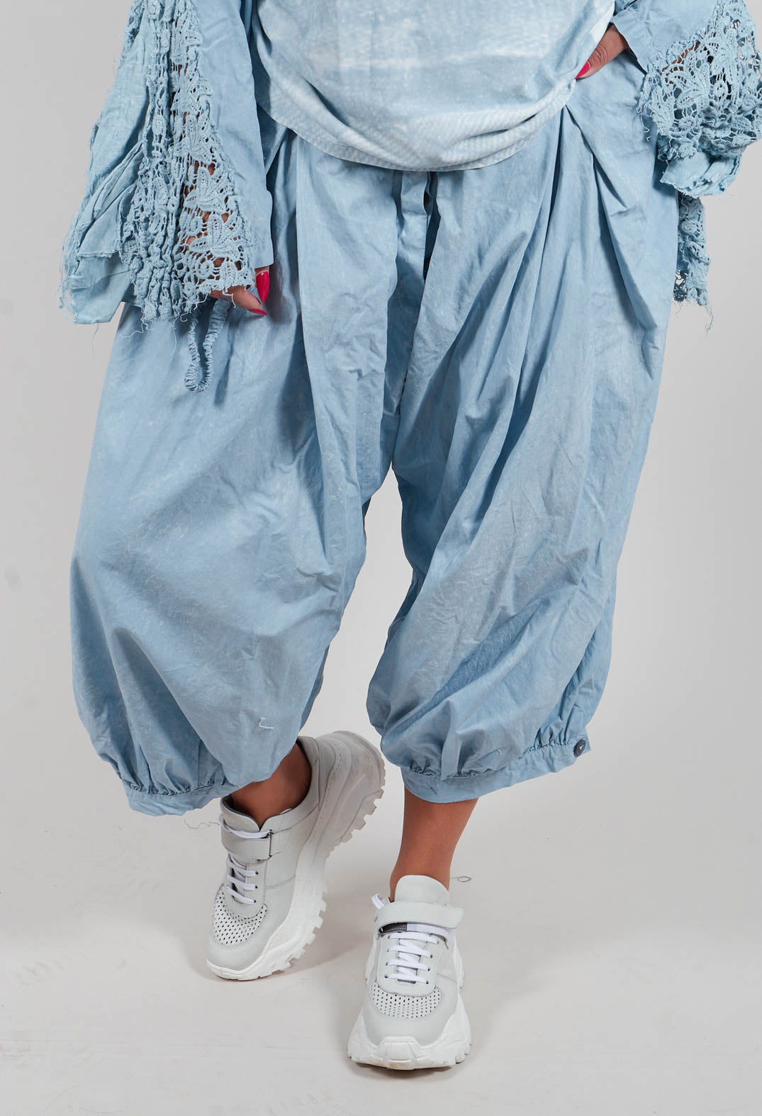 Balloon Trousers in Sky Fog - 2260101