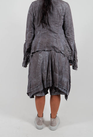 Wide Leg Trousers in Amber Fog - 2260107