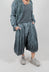Wide Leg Trousers in Seaweed Fog - 2260107