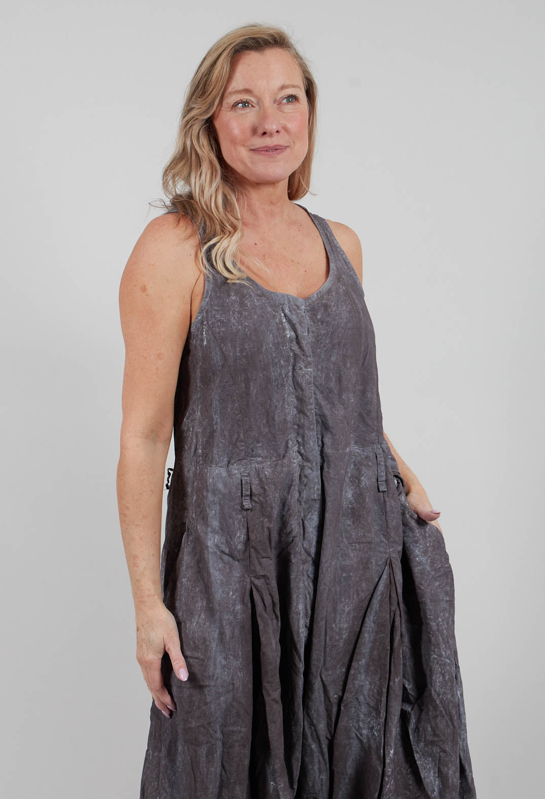 Sleeveless Jumpsuit in Amber Fog - 2261309