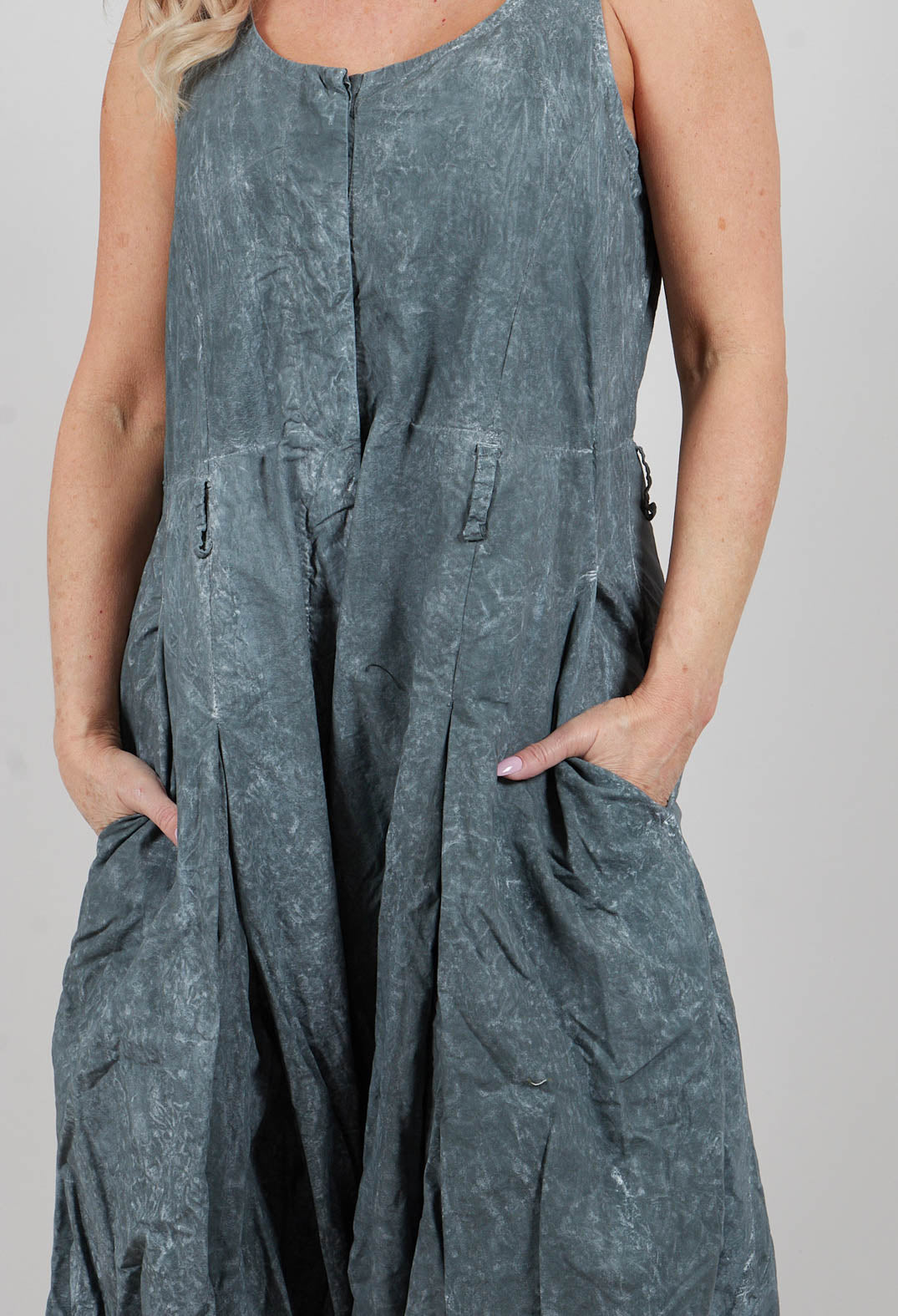 Sleeveless Jumpsuit in Seaweed Fog - 2261309
