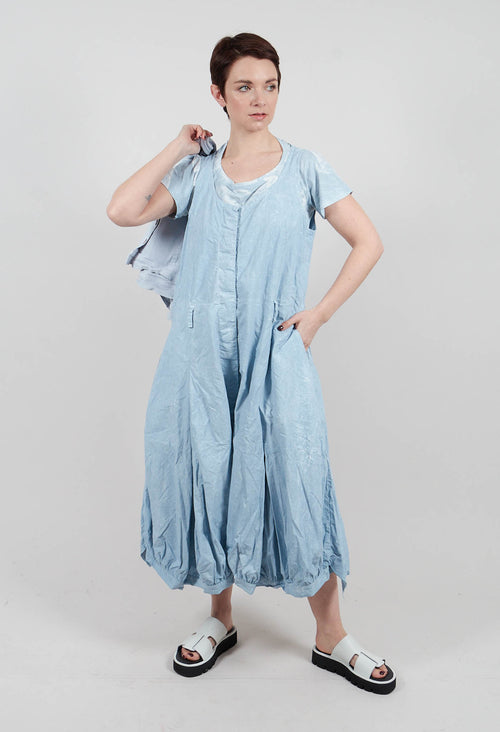 Sleeveless Jumpsuit in Sky Fog - 2261309