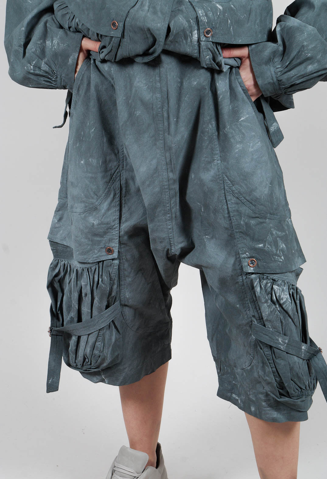 Pocket Trousers in Seaweed Fog - 2390103