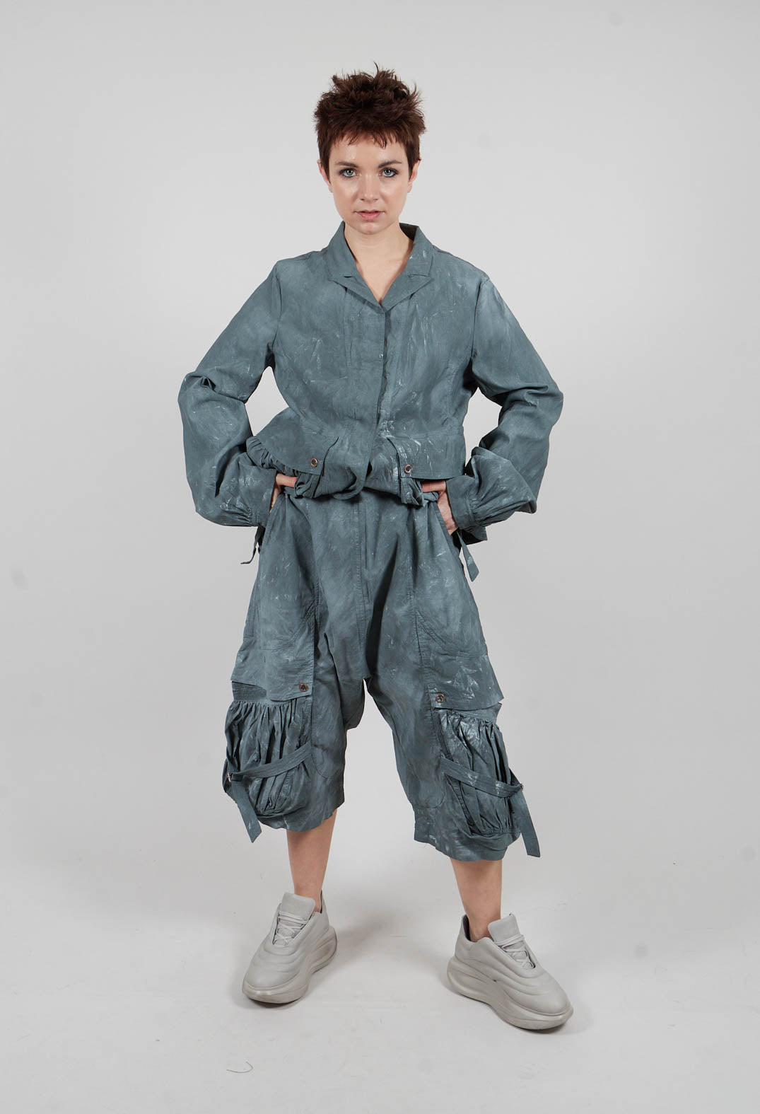 Pocket Trousers in Seaweed Fog - 2390103