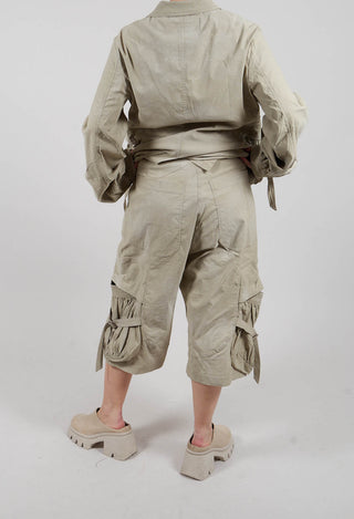 Pocket Trousers in Linen Fog - 2390103
