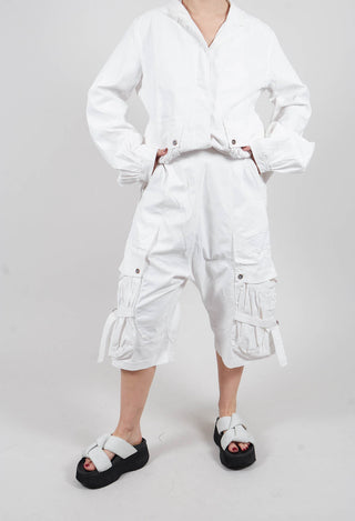 Pocket Trousers in Linen Fog - 2390103