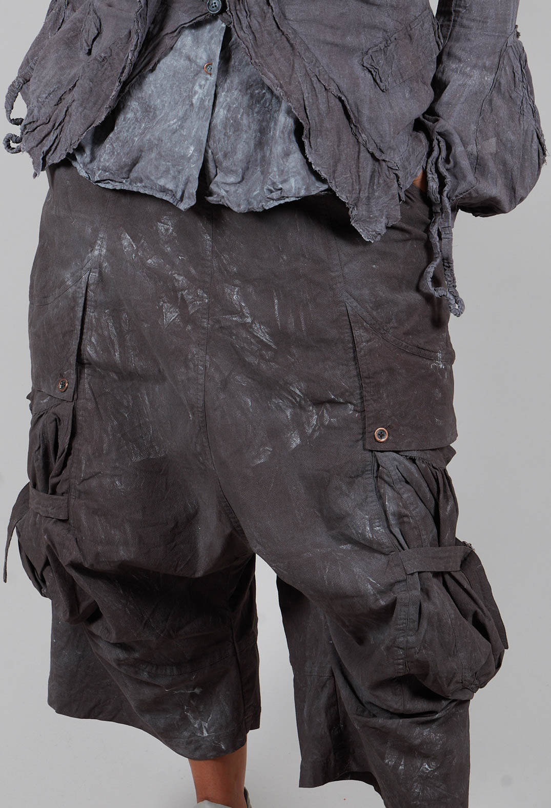 Dropcrotch Trousers in Amber Fog - 2390104