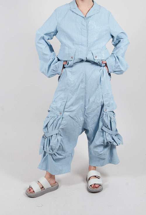 Dropcrotch Trousers in Sky Fog - 2390104