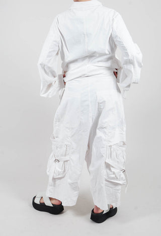 Dropcrotch Trousers in Seafoam Fog - 2390104