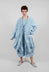 Balloon Cuff Coat in Sky Fog - 2391207