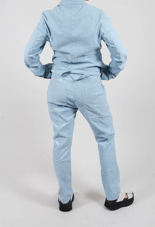 Slim Pull On Trousers in Sky Fog - 2390110