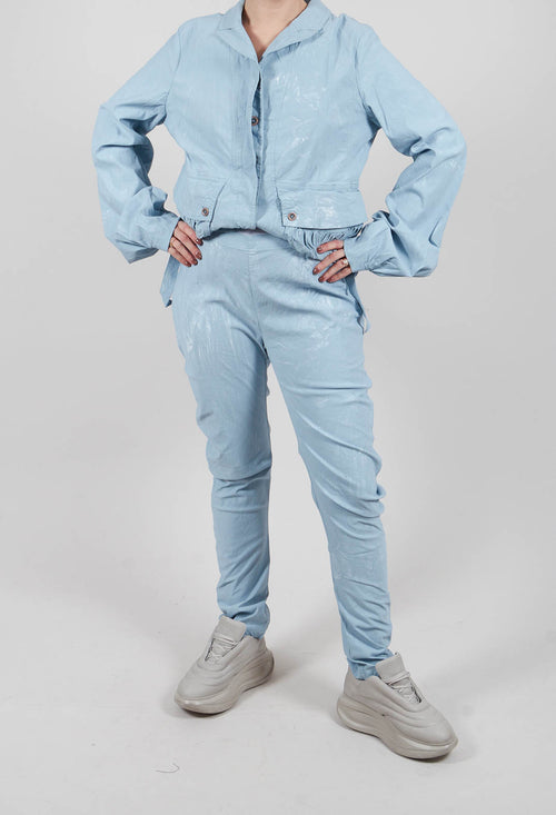 Skinny Trouser in Sky Fog - 2390111