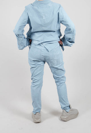 Skinny Trouser in Sky Fog - 2390111