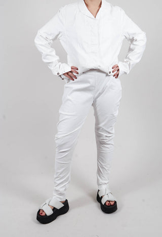 Skinny Trouser in Seafoam Fog - 2390111